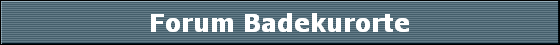 Forum Badekurorte
